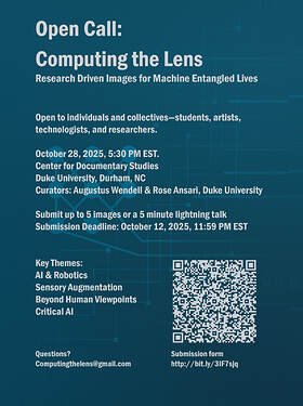 Computing the lens poster open call